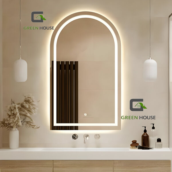 ESPEJO ARCO LED MOD. TATY 3 TIEMPOS TOUCH 60x80 CM
