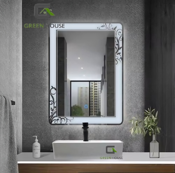 ESPEJO MOD: IBIZA LED 3 TIEMPOS TOUCH RETANGULAR DE 60x80 CM