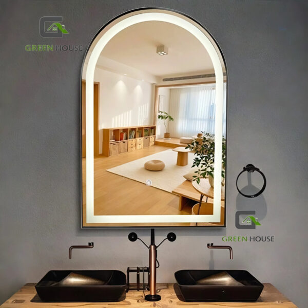 ESPEJO ARCO LED MOD. TATY 3 TIEMPOS TOUCH 60x80 CM