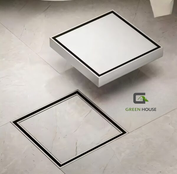 Sumidero Reversible Acero Satinado Sus 304 De 10cm