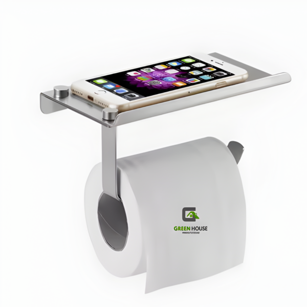 PORTAPAPEL HIGIENICO ACERO INOXIDABLE MULTI-USO SUS 304