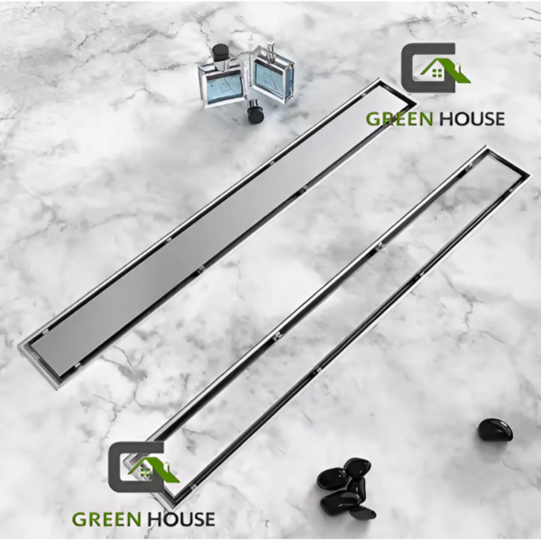 Sumidero Reversible Acero Sus 304 De 8x60cm Satinado