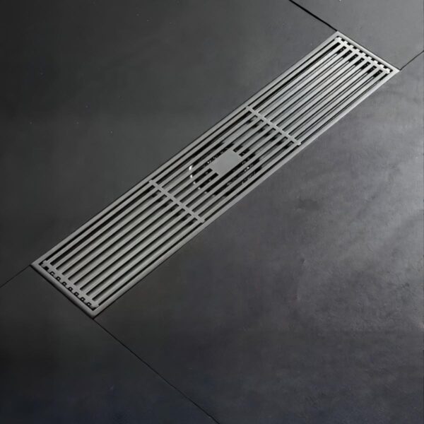 Sumidero De Acero Sus 304 Rectangular 8x20cm Satinado