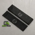 Rejilla - Sumidero Fino Acero Sus 304 Rectangular 8x20cm Negro Mate