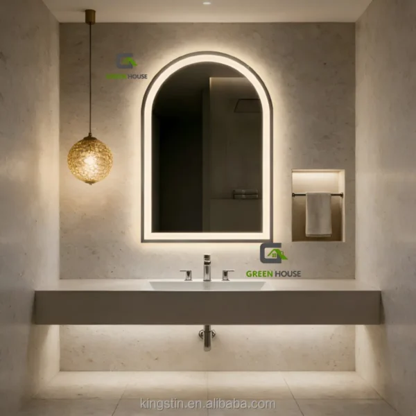 Espejo Arco Led Mod. Annet 3 Tiempos Touch 50x80cm