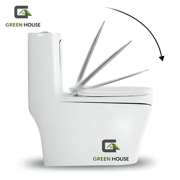 INODORO DE LUJO ONE PIECE + DUCHA BIDET NEGRO