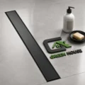 Sumidero Reversible Acero Inoxidable De 8x60cm Negro