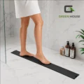Sumidero Reversible Acero Inoxidable De 8x100cm Negro