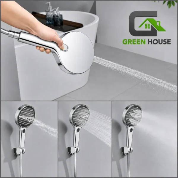 Elegante Columna De Ducha  Hidroelectrica Acero Inoxidable Cromado