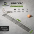 Sumidero De Acero Inoxidable Rectangular De 8x60cm Satinado