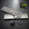 Sumidero Acero Inoxidable  Pesado 8x40cm Satinado