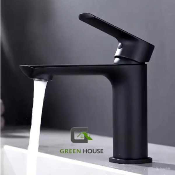 Combo Lavatorio Loza Blanco + Mezcladora Pico Largo + Desagüe