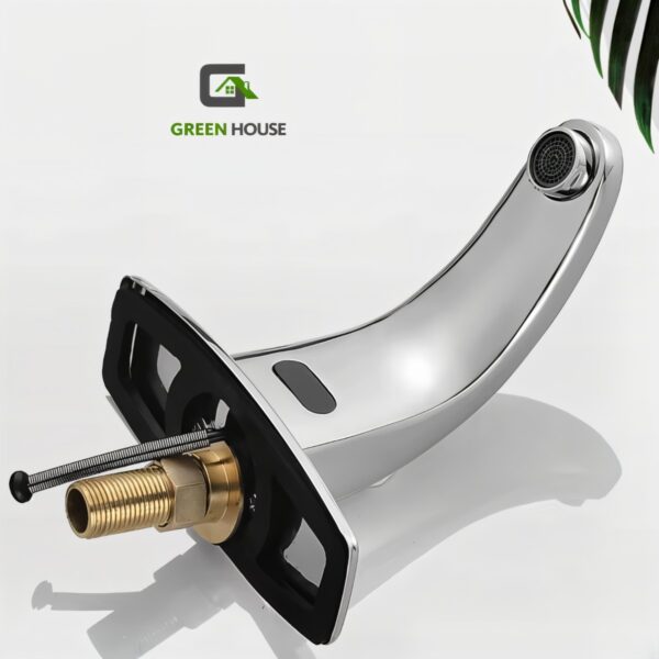 Llave Clinica Electronica Agua Fria Con Sensor Bronce Cromado