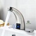 Llave Clinica Agua Fria  Griferia Con Sensor Acero Satinado