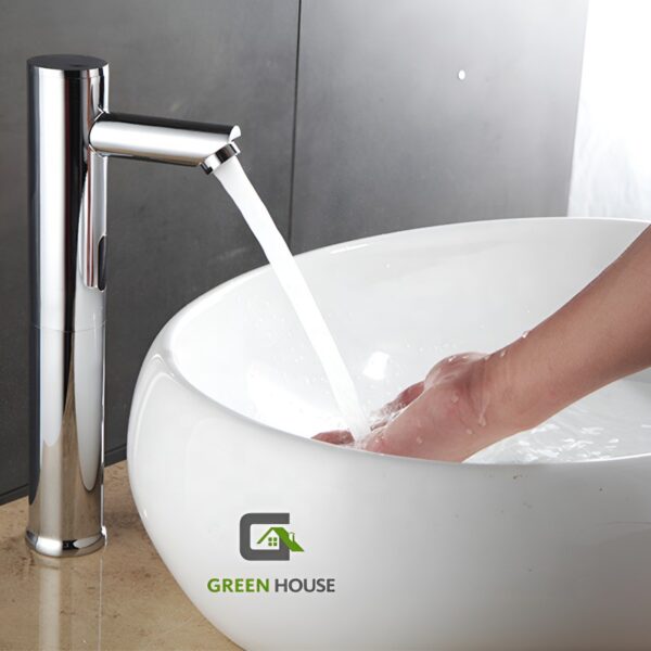 Llave Electronica Agua Fria Con Sensor Cromado Cal004