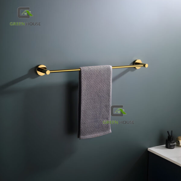 Grifería Dorado Brillante 30cm Caída Cascada Agua Fría