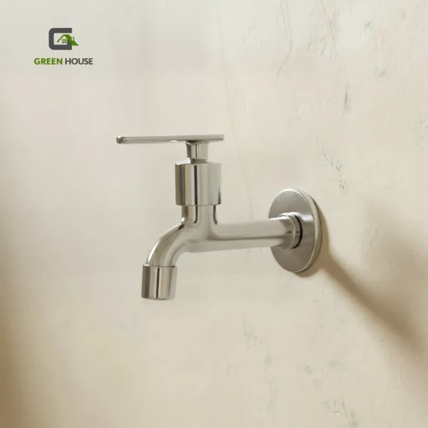 Caño Cromado Para Jardin o Lavanderia