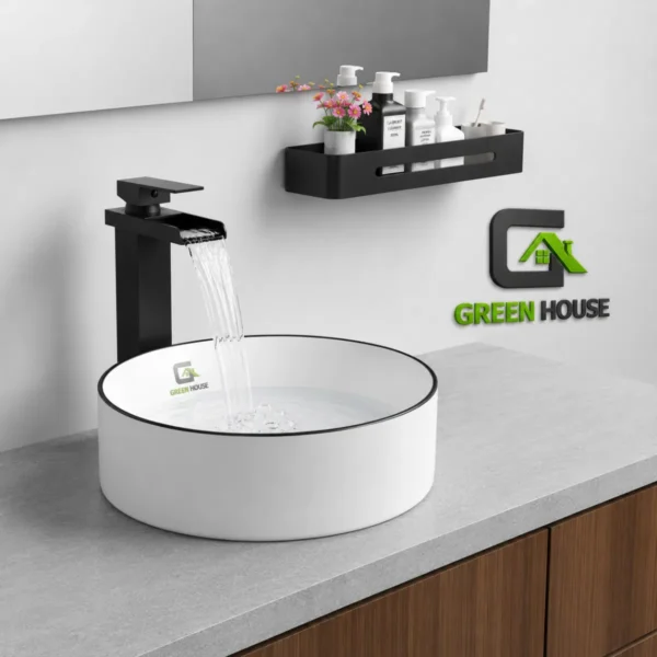 Combo Bowls Lara + Mezcladora Cascada Mp04 + Desagüe Negro