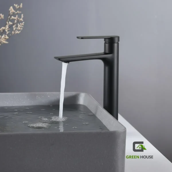 Mezcladora Monocomando Pesada 30cm Pico Largo