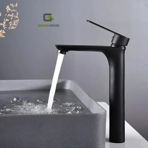 Mezcladora Monocomando Pesada 30cm Pico Largo