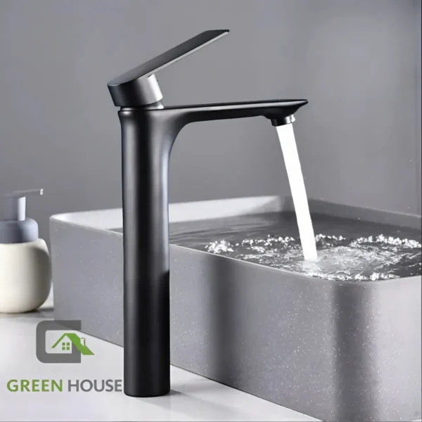 Mezcladora Monocomando Pesada 30cm Pico Largo