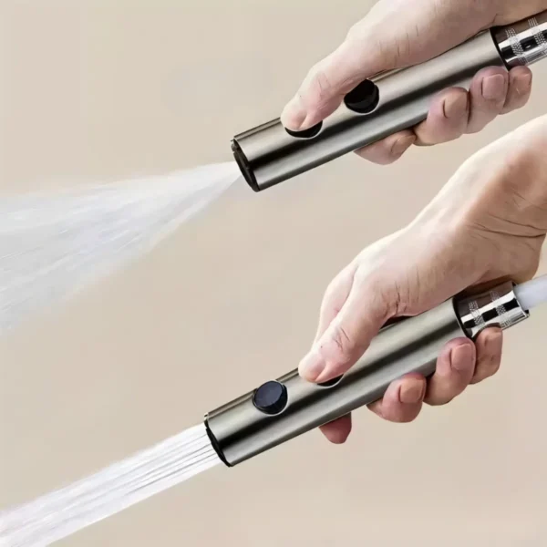 Columna De Ducha Cromado Con Panel De Vidrio Con 4 Funciones