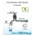 Caño Cromado Para Jardin o Lavanderia