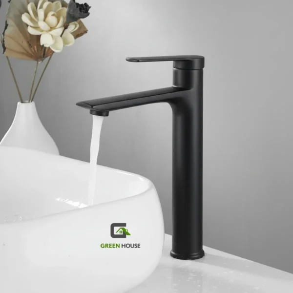 Mezcladora Monocomando Pesada 30cm Pico Largo