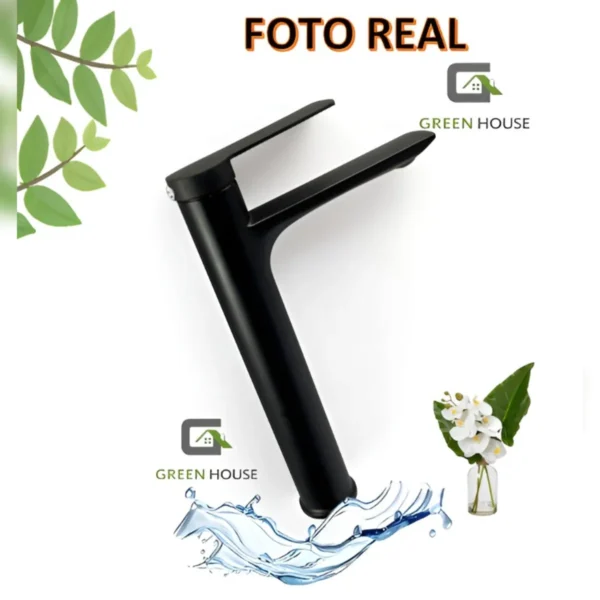 Mezcladora Monocomando Pesada 30cm Pico Largo