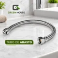 Grifera Acero Inoxidable 20cm Negro Mate Agua Fría