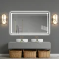 Espejo Mod: Grecia  Led 3 Tiempos Touch 100x70cm