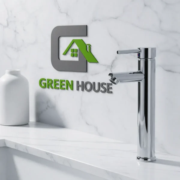 MEZCLADORA CROMADA MONOCOMANDO DE LAVATORIO SUS 304