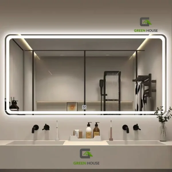 Espejo Mod: Grecia  Led 3 Tiempos Touch 100x70cm