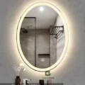 Espejo Led Touch Mod Berlin Ovalado De 60x80cm