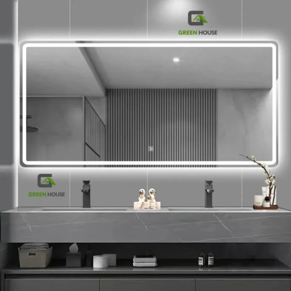 Espejo Mod: Grecia  Led 3 Tiempos Touch 100x70cm