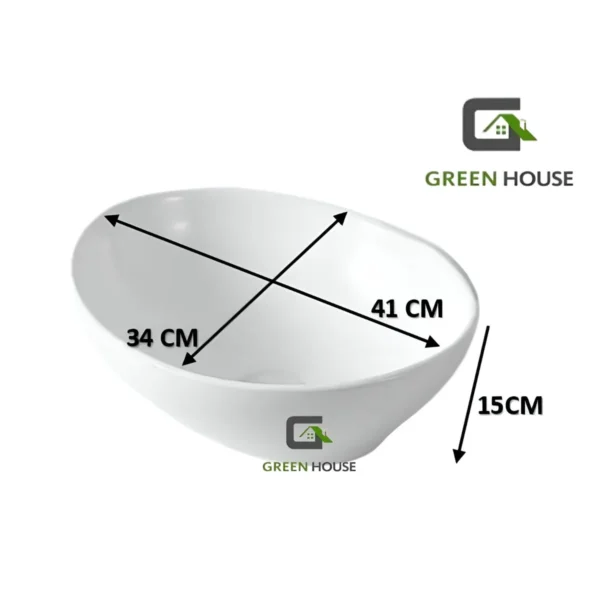 Combo Lavatorio Melody + Mezcladora Cascada Pico Fino - Vos41