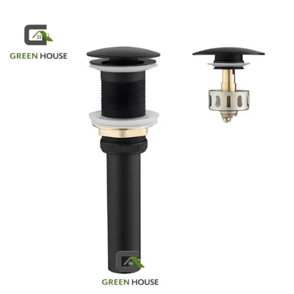 Combo G1 Lavatorio Alana Blanco + Mezcladora Monomando Negro