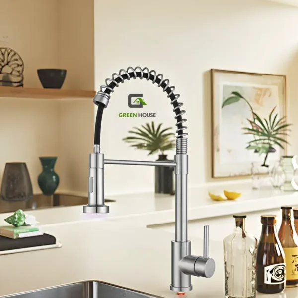 Combo 60x45x23cm Lavadero De Cocina Mezcladora Extraible