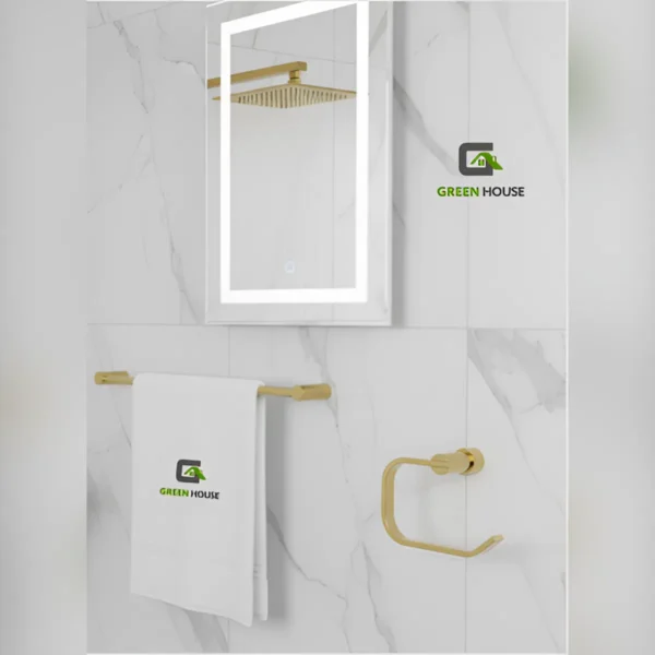 Juego De Ducha Acero 10 Pulgadas + Mezcladora +Kit De Baño Acero