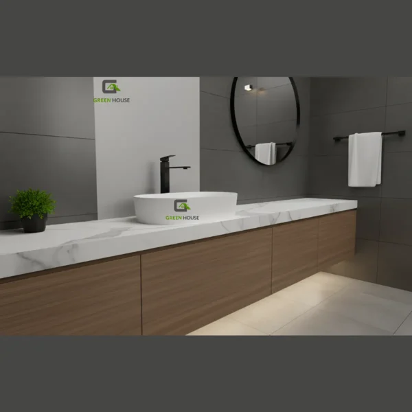 Combo G1 Lavatorio Alana Blanco + Mezcladora Monomando Negro