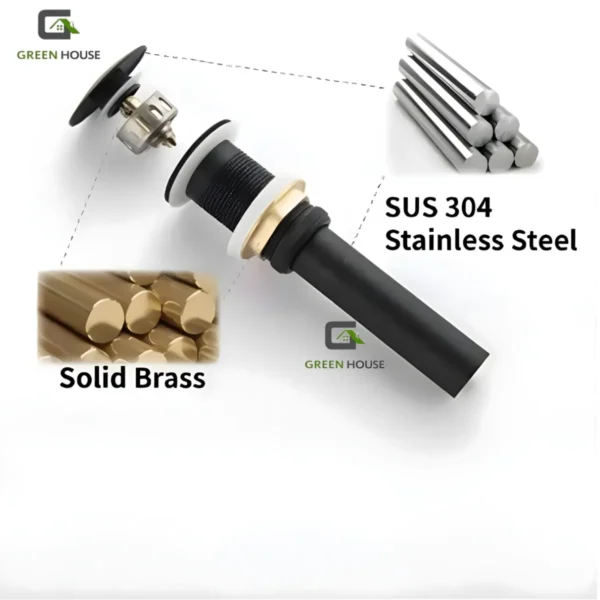 Combo Lavatorio Mediterráneo + Mezcladora Cascada Pico Fino -Vos41