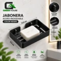 Jabonera Acero Inoxidable Color Negro Mate