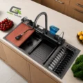 Lavadero 100x45cm Multifuncional 5 teclas + Escurridor De Platos