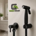 Ducha Bidet Color Negro Con Llave Acero Sus 304