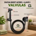 Ducha Bidet Color Negro Con Válvula De Acero Sus 304