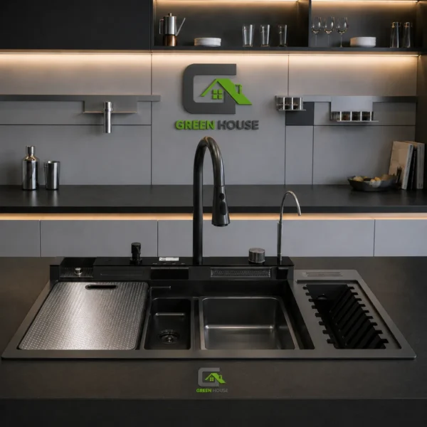 Lavadero 100x45cm Multifuncional 5 teclas + Escurridor De Platos