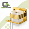 Kit Accesorios De Baño Gold Luxury 5 Piezas
