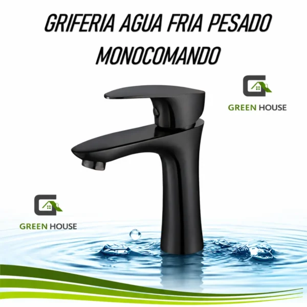 Combo Lavatorio Lusso + Grifería Agua Fría – Vos-47