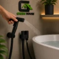 Ducha Bidet Color Negro Con Válvula De Acero Sus 304