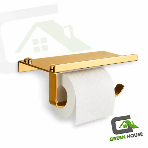 Kit Accesorios De Baño Gold Luxury 5 Piezas